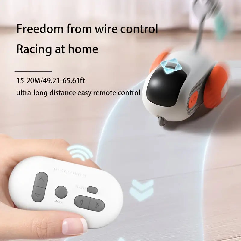 Interactive Cat Chasing Car Toy