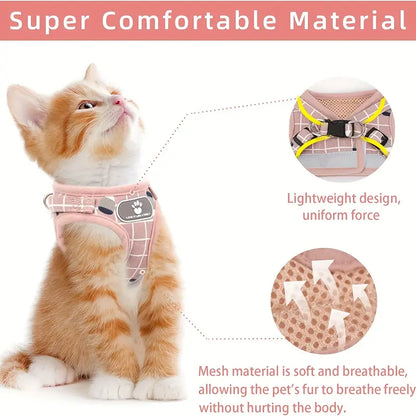 Pet Vest Harness and Leash