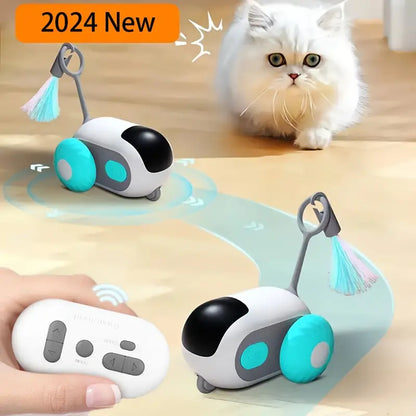 Interactive Cat Chasing Car Toy