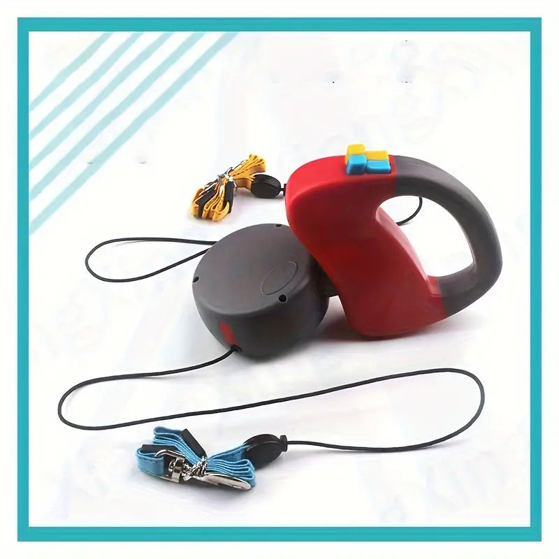 Retractable Dual Dog Leash - 360° Swivel