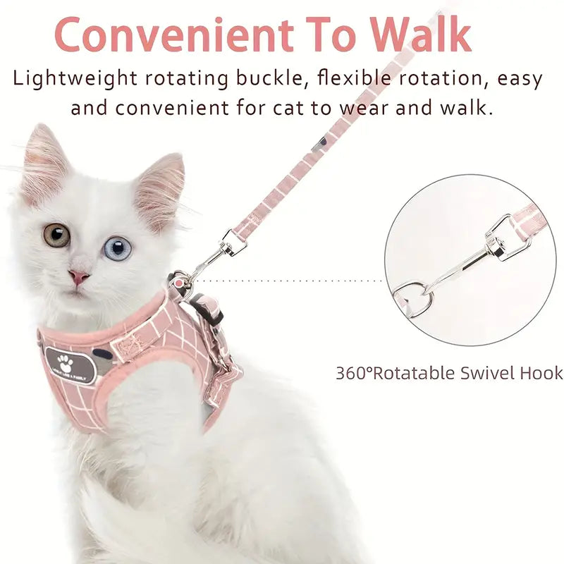 Pet Vest Harness and Leash