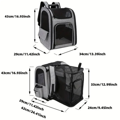 Expandable Rolling Pet Carrier