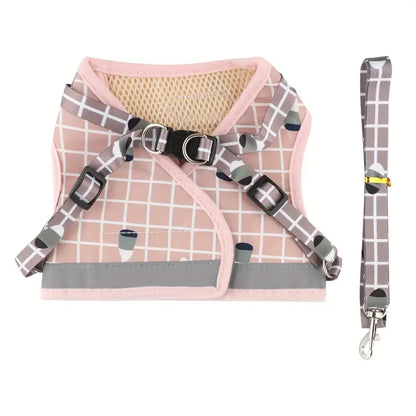 Pet Vest Harness and Leash