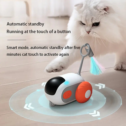 Interactive Cat Chasing Car Toy