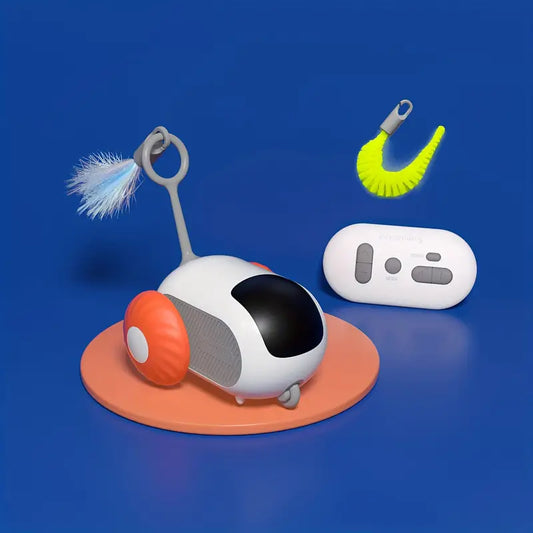 Interactive Cat Chasing Car Toy